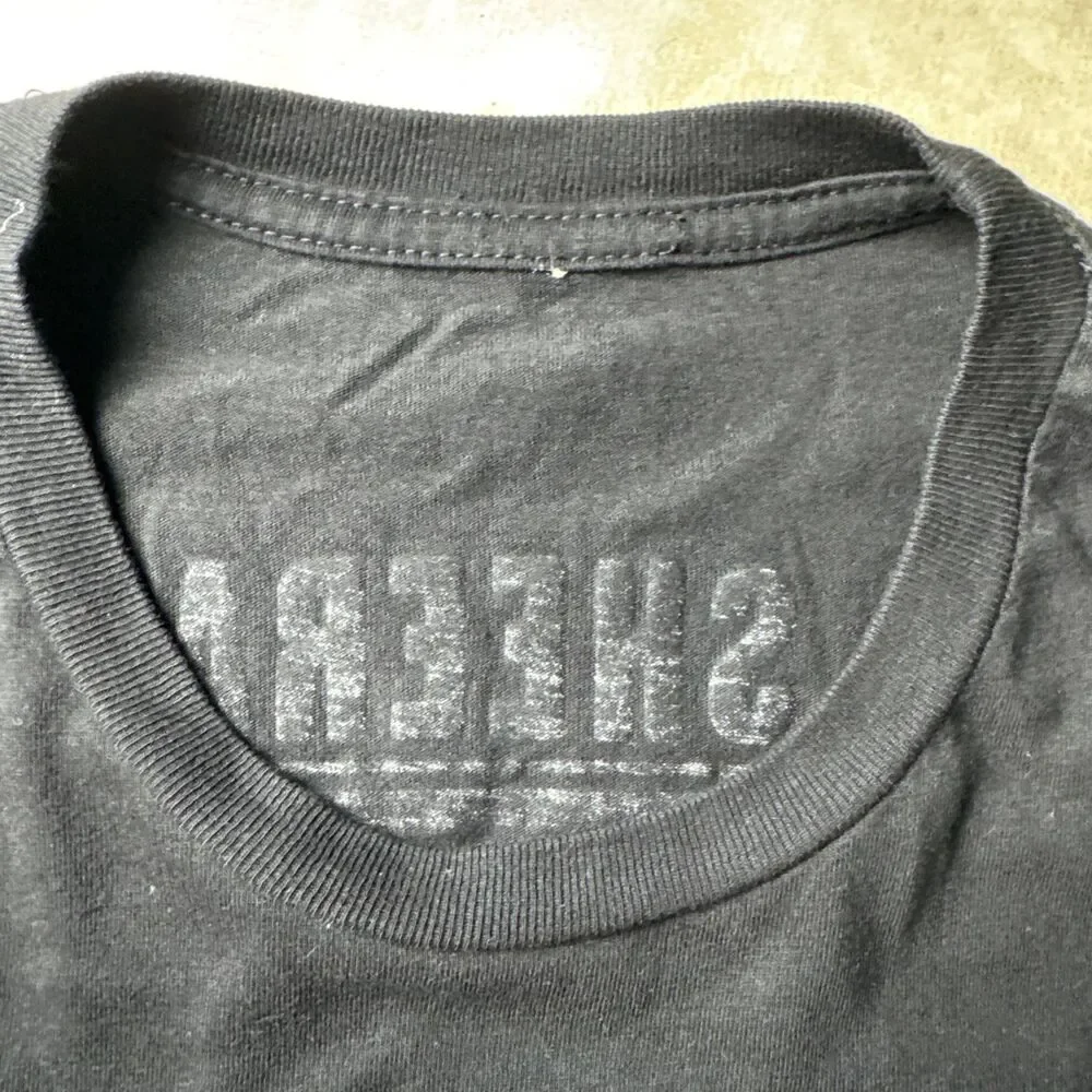 Ed Sheeran 2015 Tour T-Shirt Black Green Concert Tee Size Medium Music Merch - Picture 7 of 8